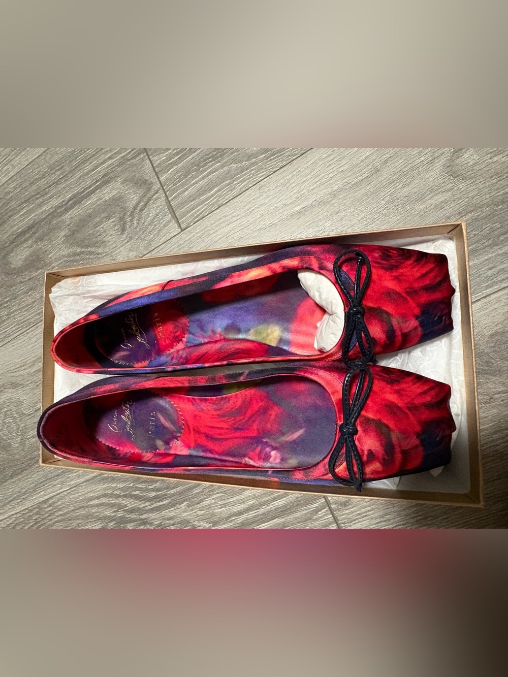 Brand new Christian Louboutin
Mamadrague floral satin ballet flats - Picture 5 of 7